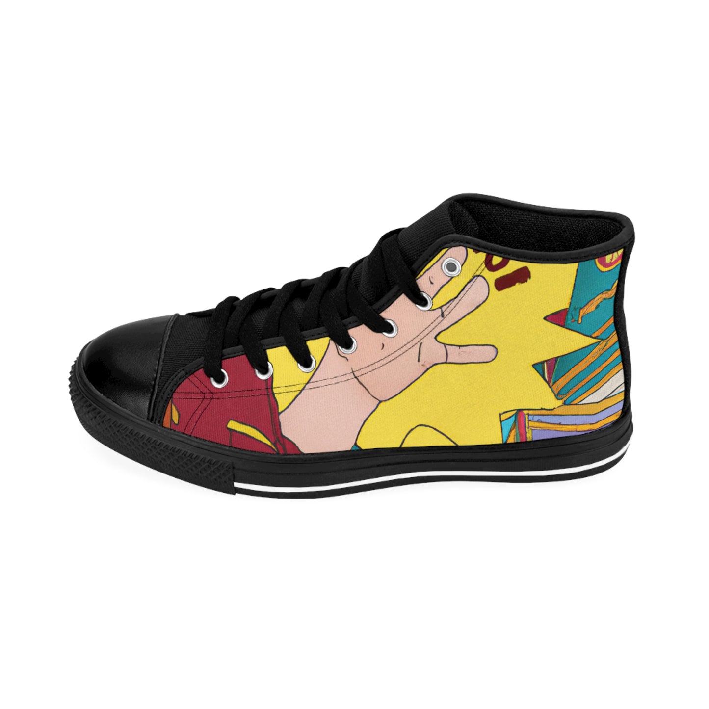 .

Bertrada of Bologna - Comic Book Hi Tops