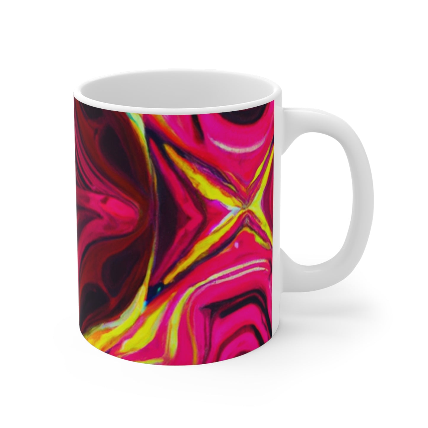 Randy's Rich Roast - Psychedelic Coffee Cup Mug 11 Ounce