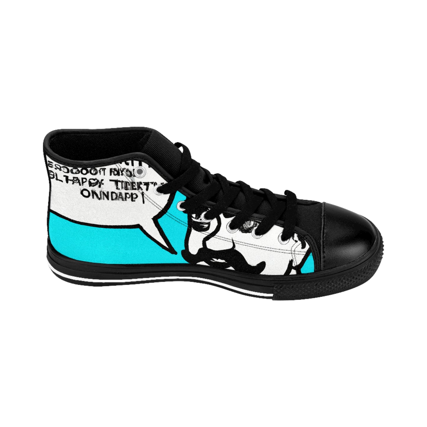 .

Ferndalena the Footwear Maker - Comic Book Hi Tops