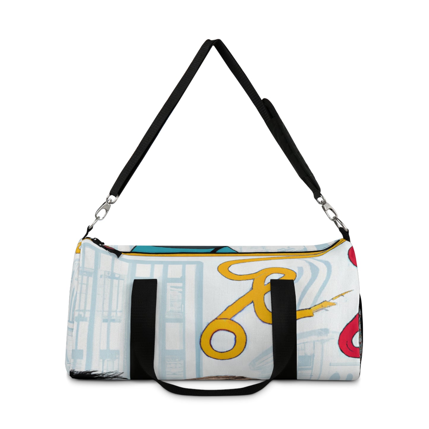 Austen Prudence Luxury Designs - Comic Book Duffel Bag