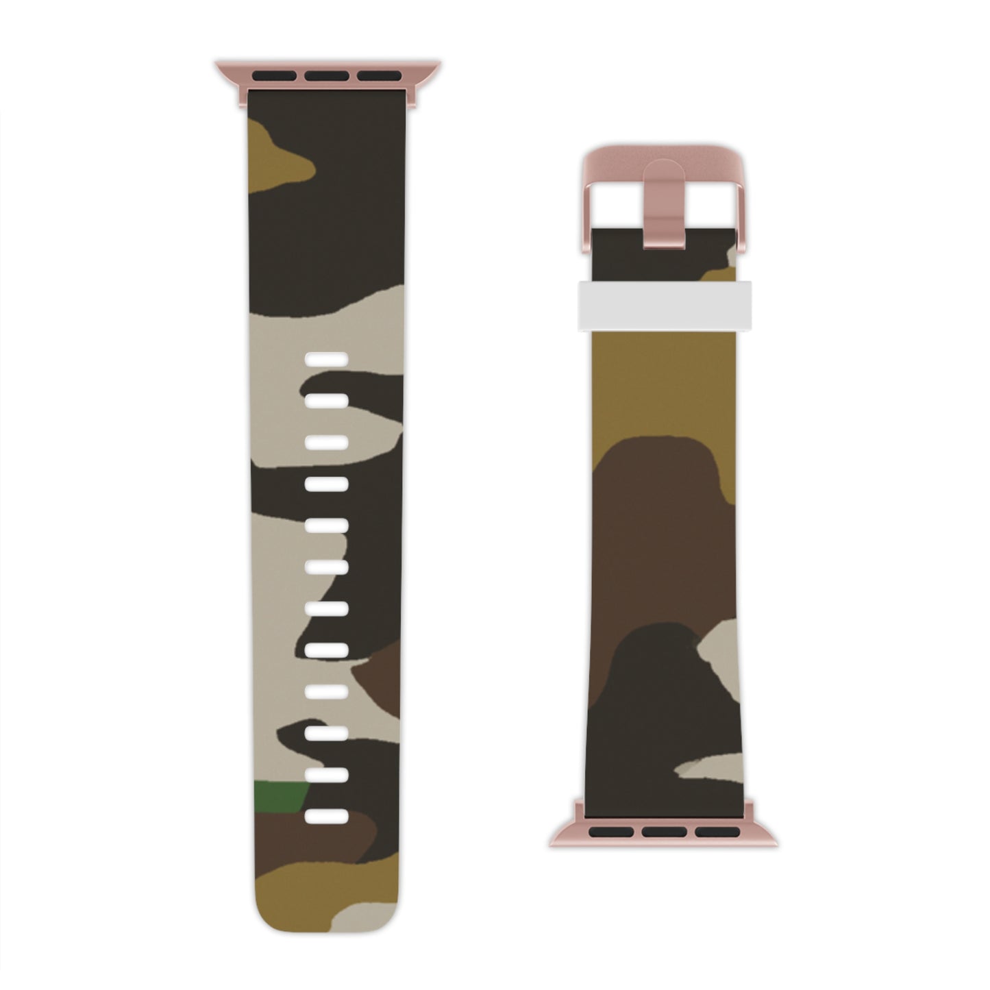 Gertelda Von Gunnsqvist - Camouflage Apple Wrist Watch Band