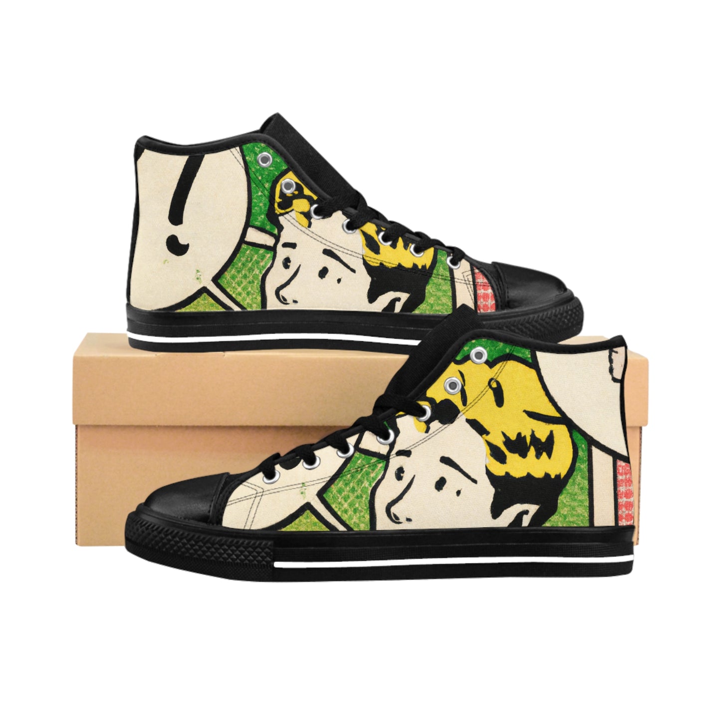 Johan of Molinesburg - Comic Book Hi Tops