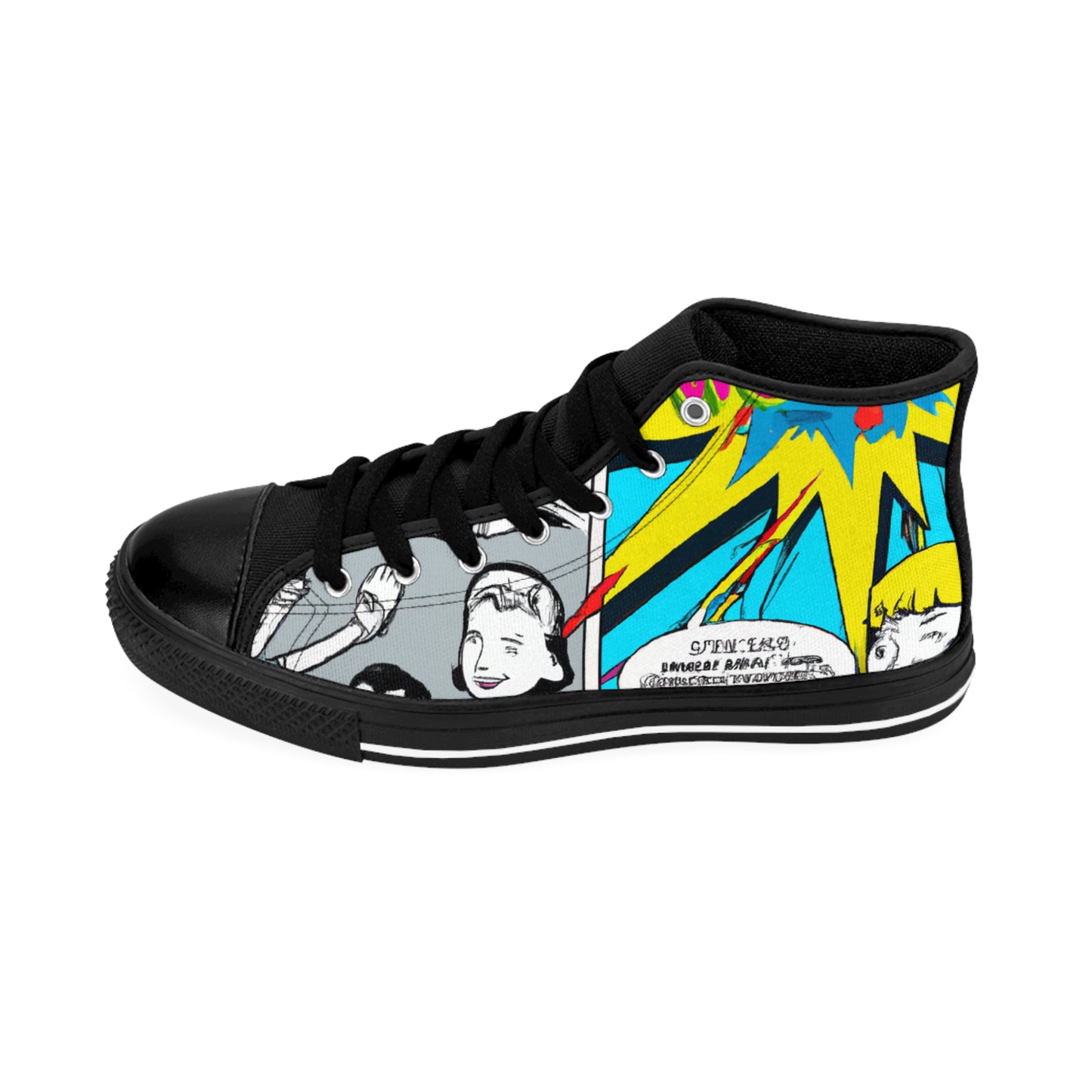 .

Ughmonturius Shoomaker - Comic Book Hi Tops