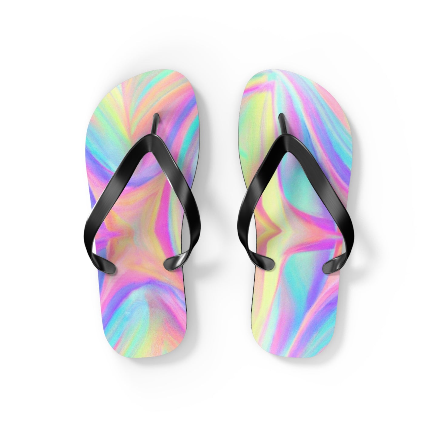 Lavinia Grieveson, Shoemistress - Psychedelic Trippy Flip Flop Beach Sandals