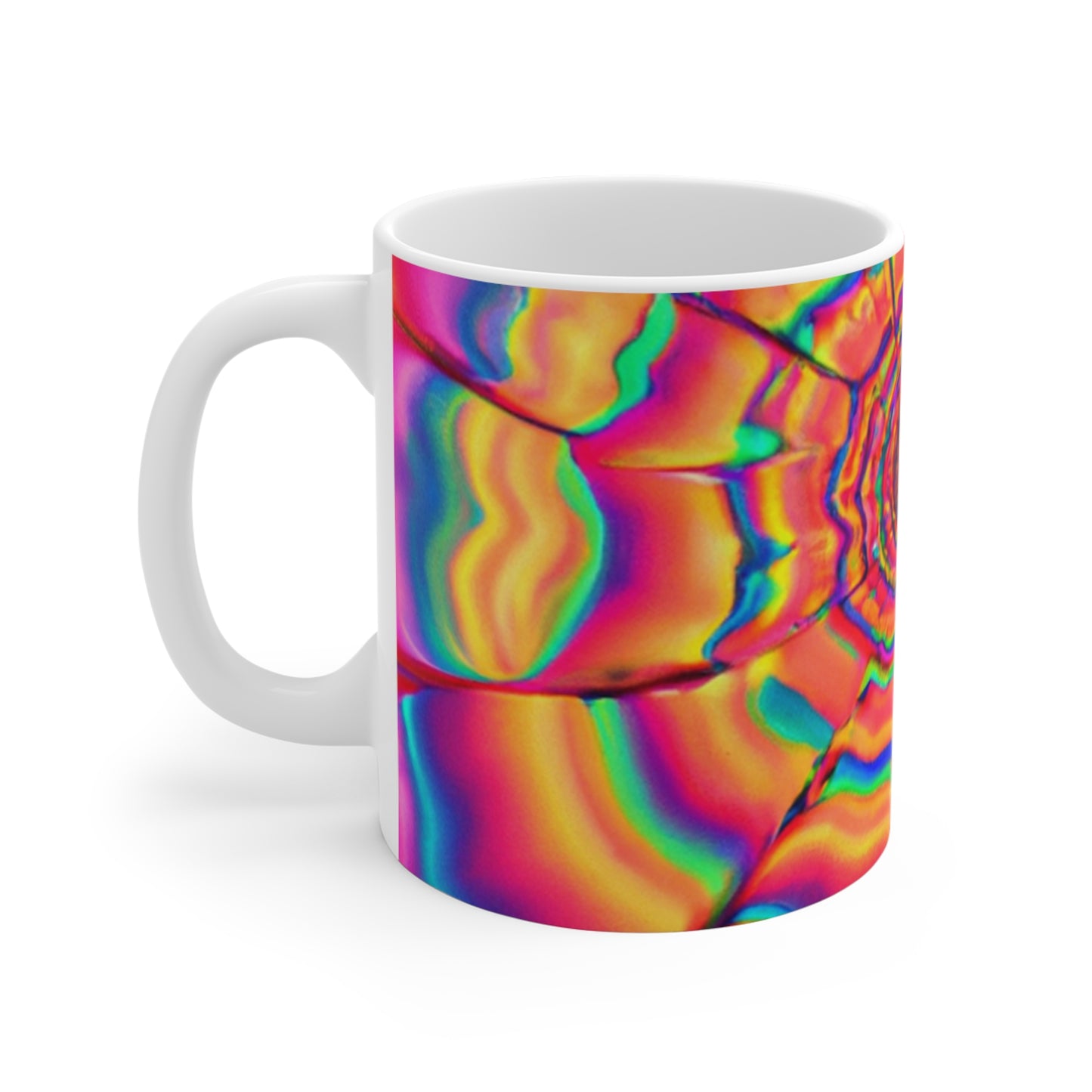 Java Joe's - Psychedelic Coffee Cup Mug 11 Ounce