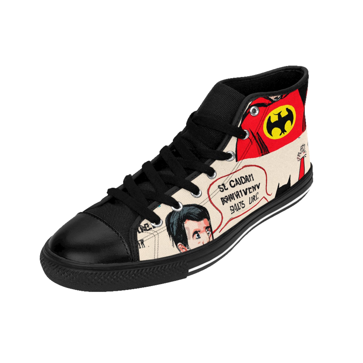 Sir Cleopatros of the Boot - Comic Book Hi Tops