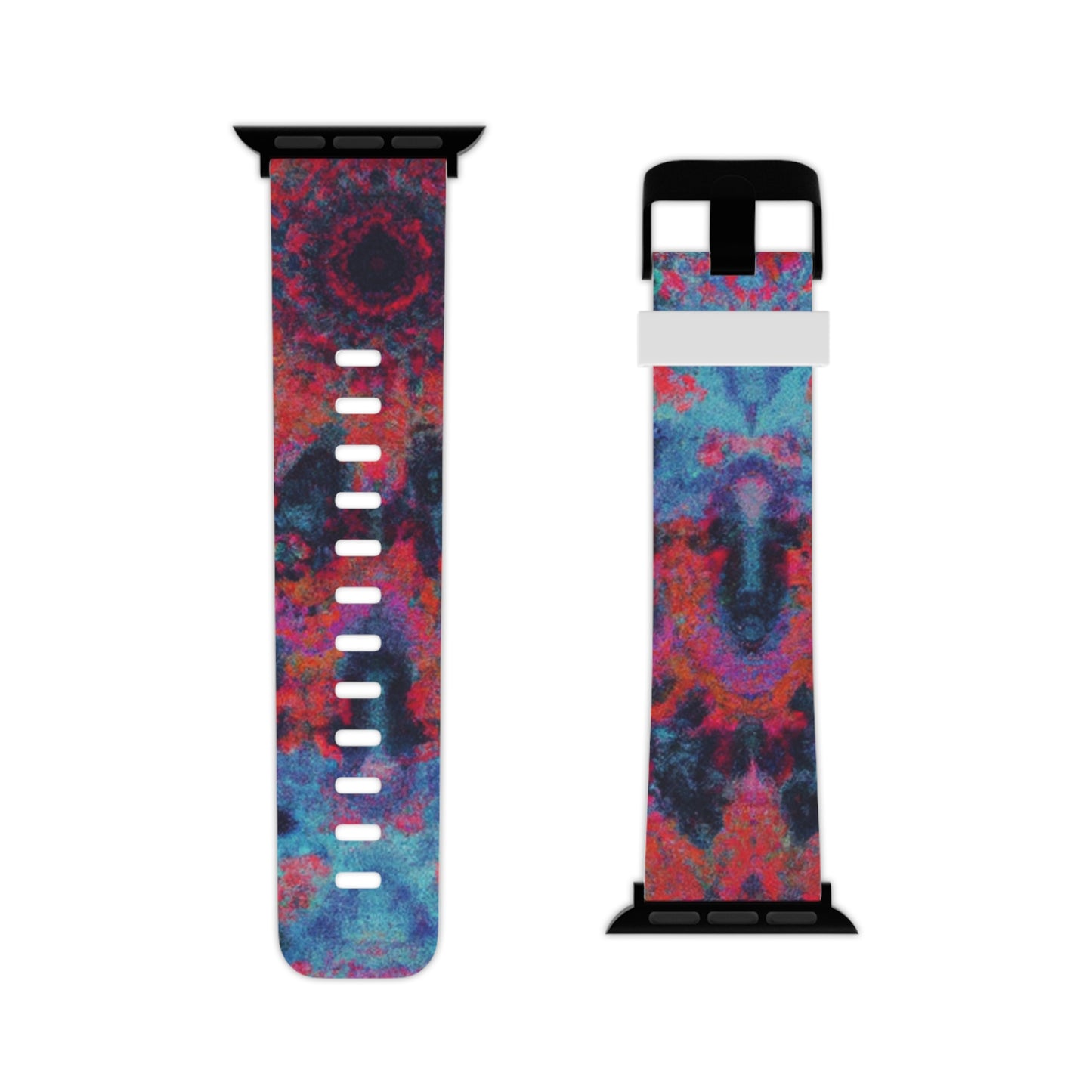 Martinique de LaCour - Trippy Hippy Boho Psychedelic Apple Wrist Watch Band