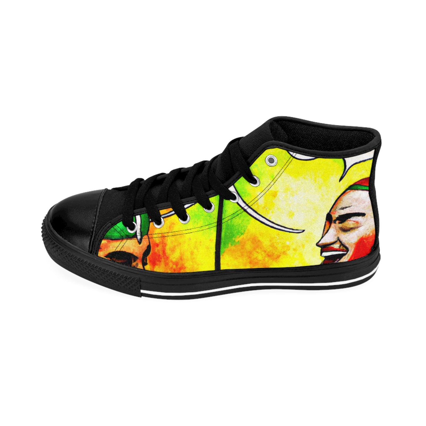 .

Gervasius Footsavior. - Comic Book Hi Tops