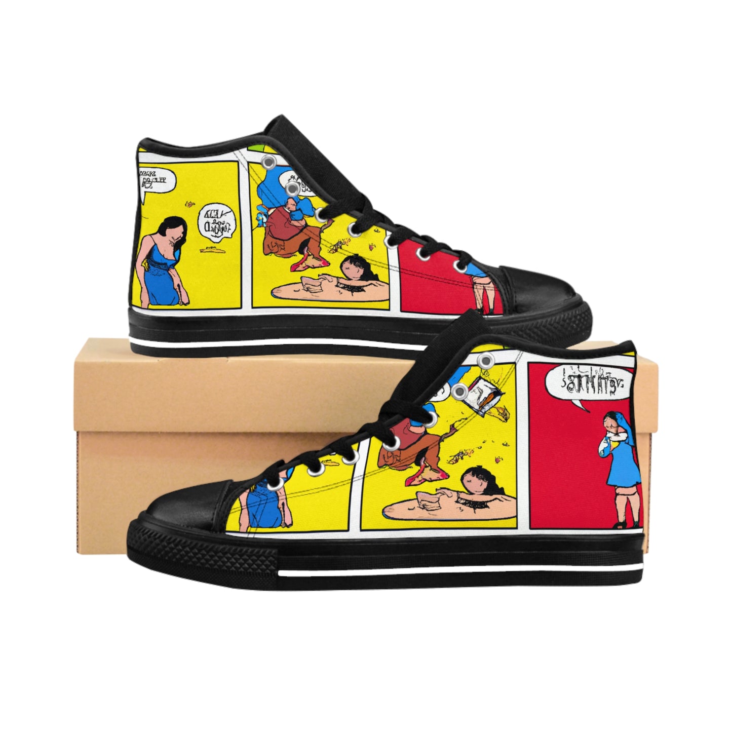 .

Giles de Shoemaker - Comic Book Hi Tops