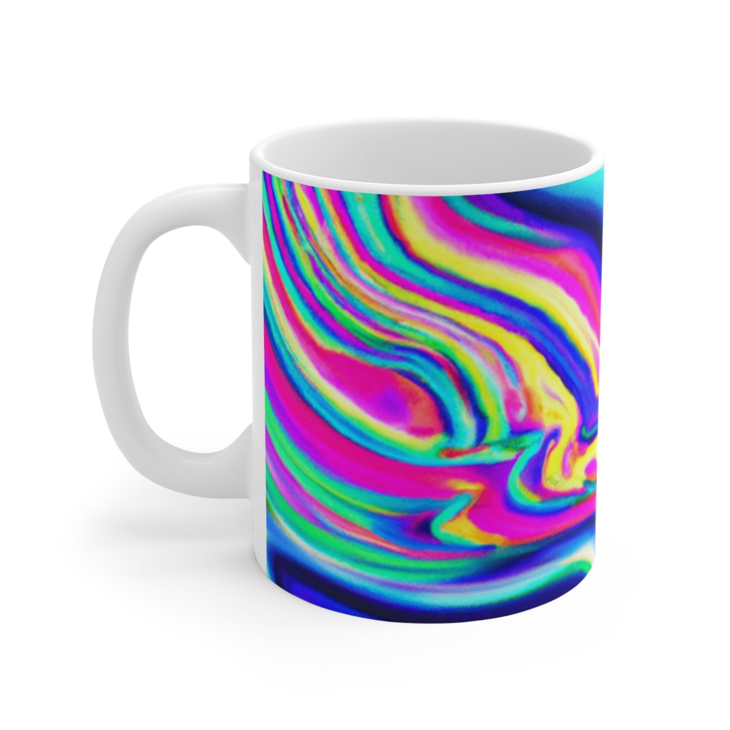 Java-Jotz Coffee Company - Psychedelic Coffee Cup Mug 11 Ounce