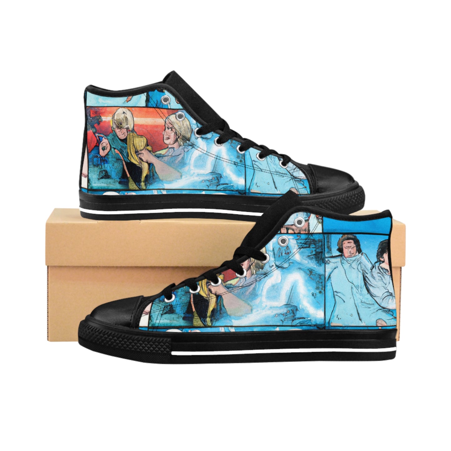 .

Gertrude Footwear - Comic Book Hi Tops