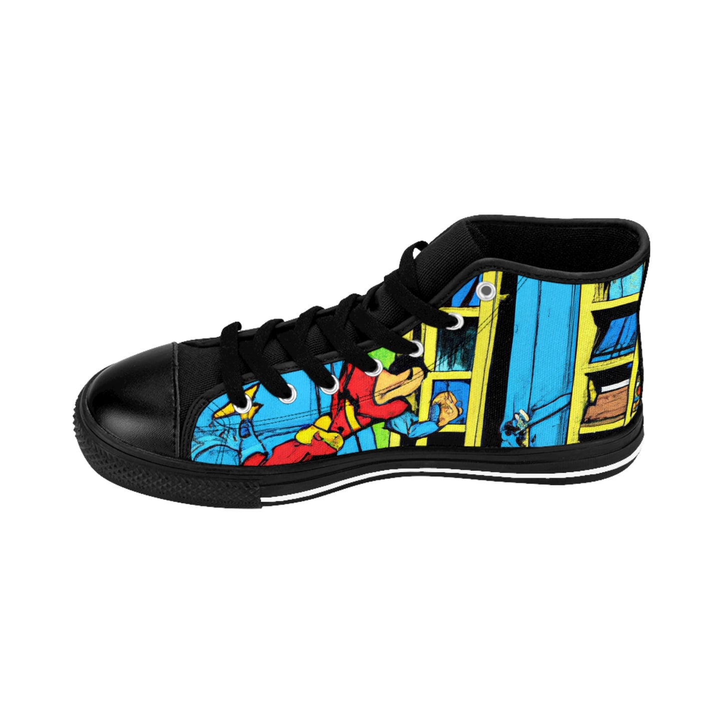 Ferolle the Furrier - Comic Book Hi Tops