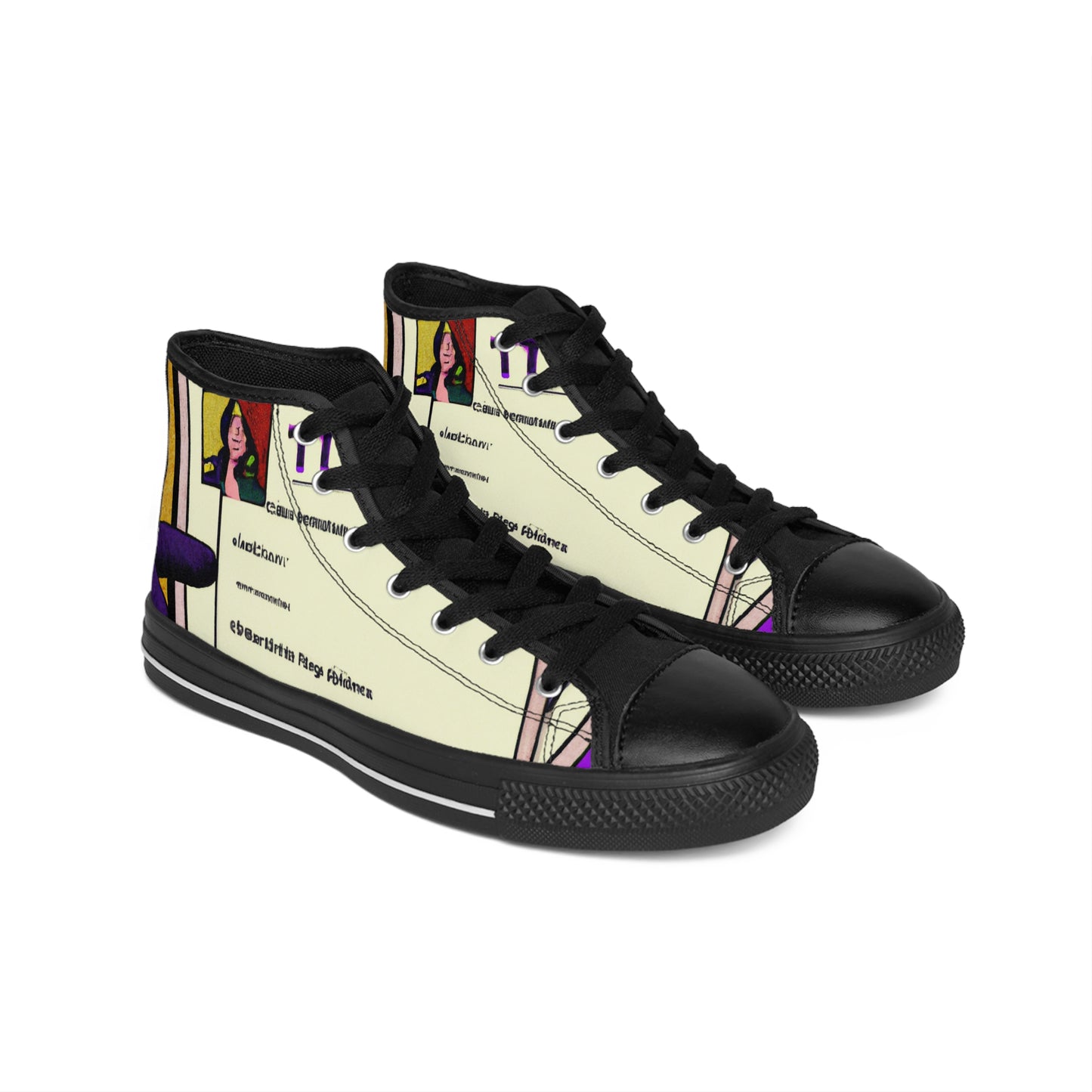 Aldous Footweaver - Comic Book Hi Tops