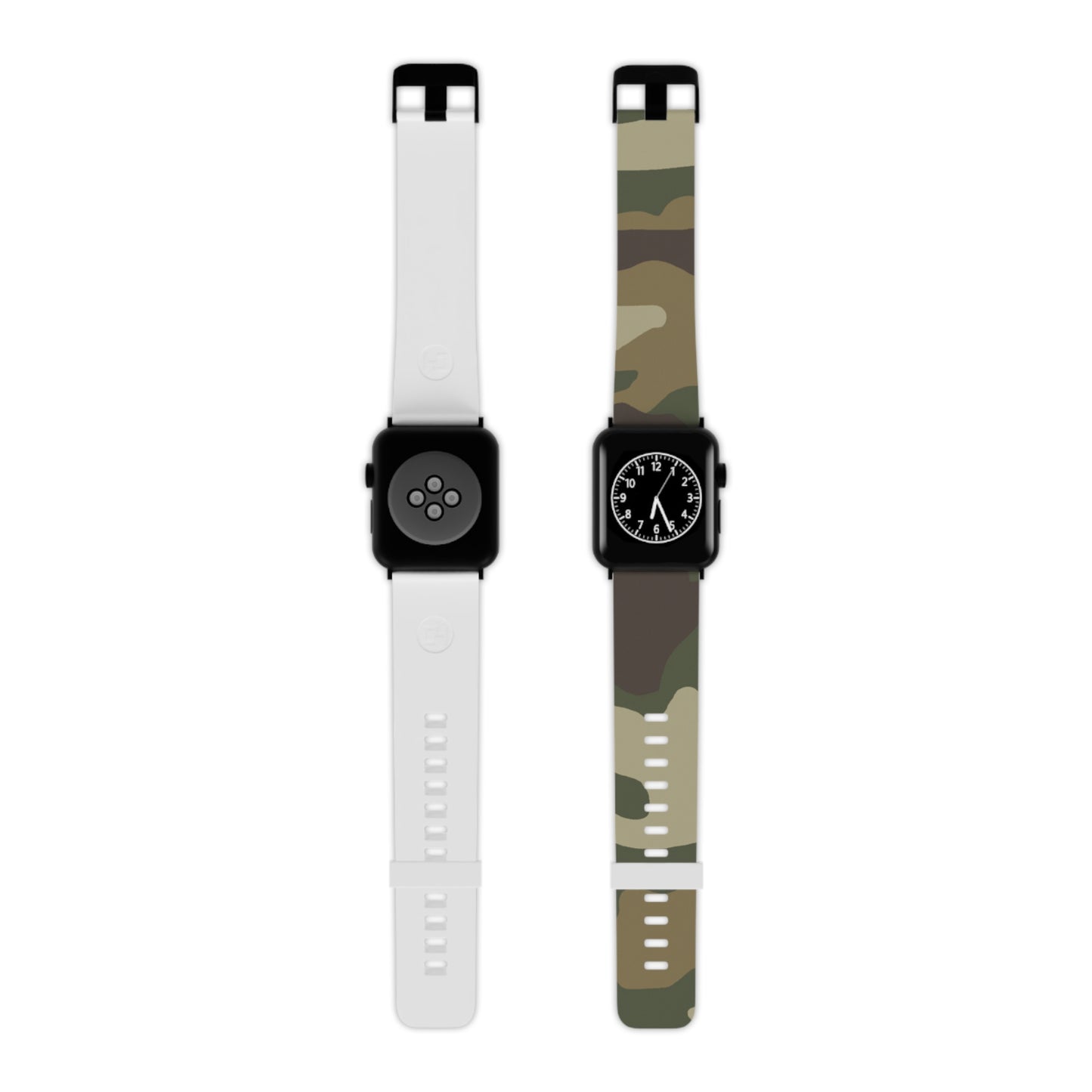 Ophelia Foulkehurst - Camouflage Apple Wrist Watch Band