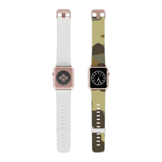 Victorine de la Pêche - Camouflage Apple Wrist Watch Band