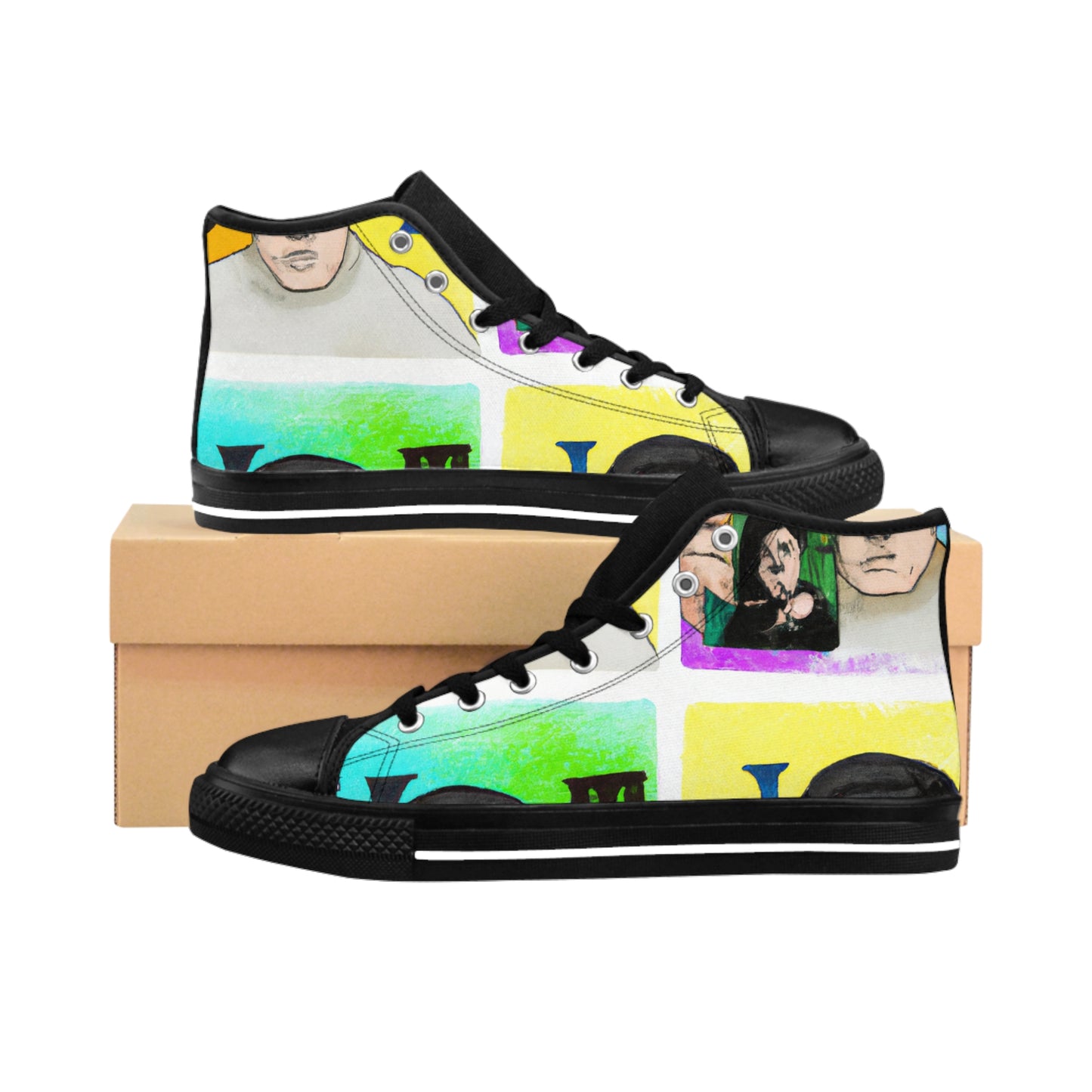 .

Alfrieda dela Morte - Comic Book Hi Tops