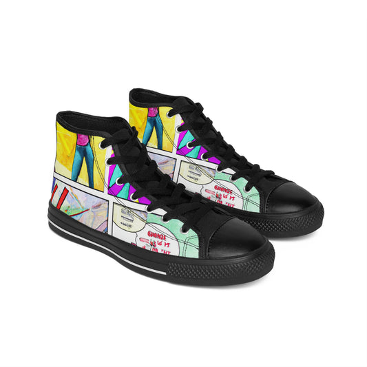 .

Grundas Humley, Shoemaker Extraordinaire - Comic Book Hi Tops