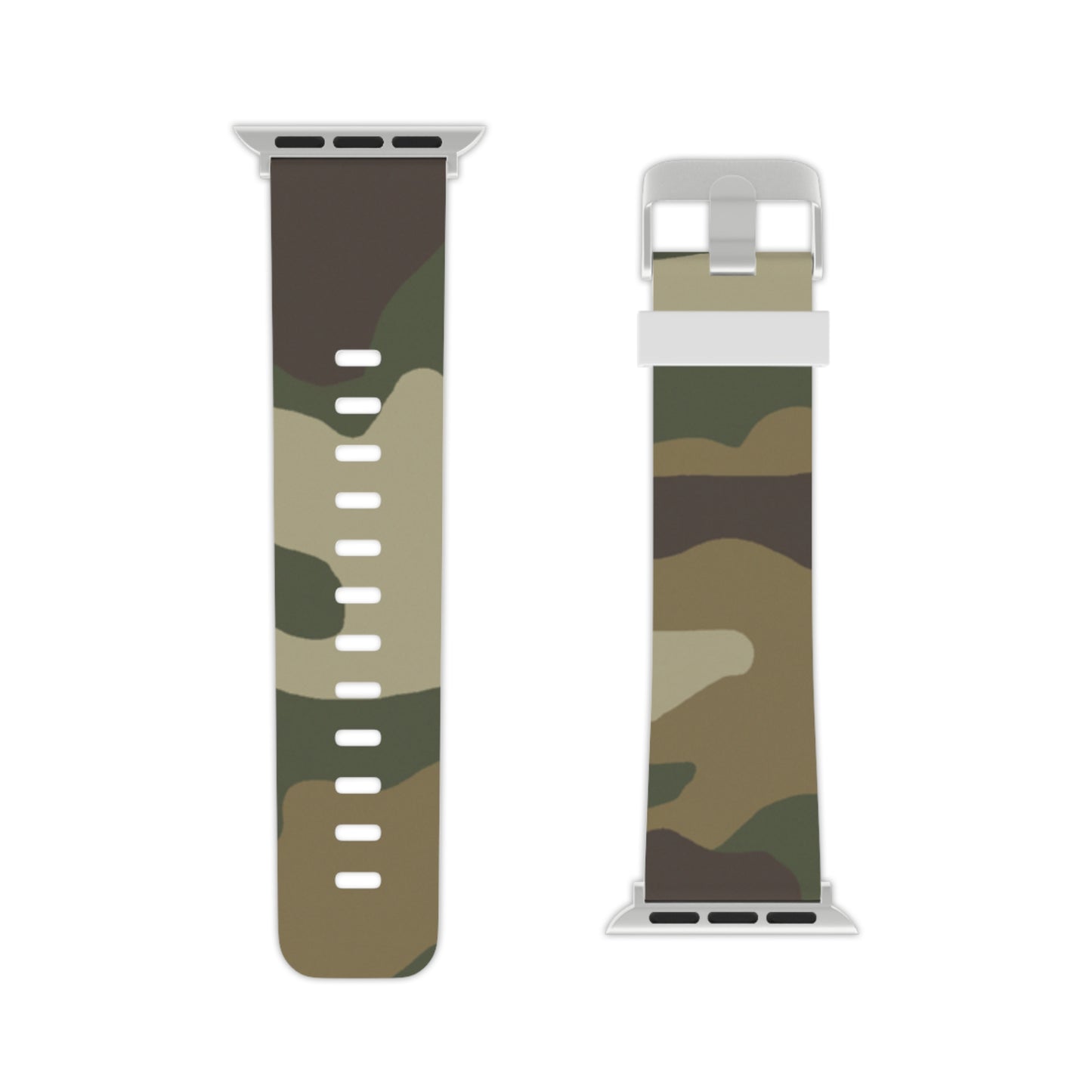 Ophelia Foulkehurst - Camouflage Apple Wrist Watch Band