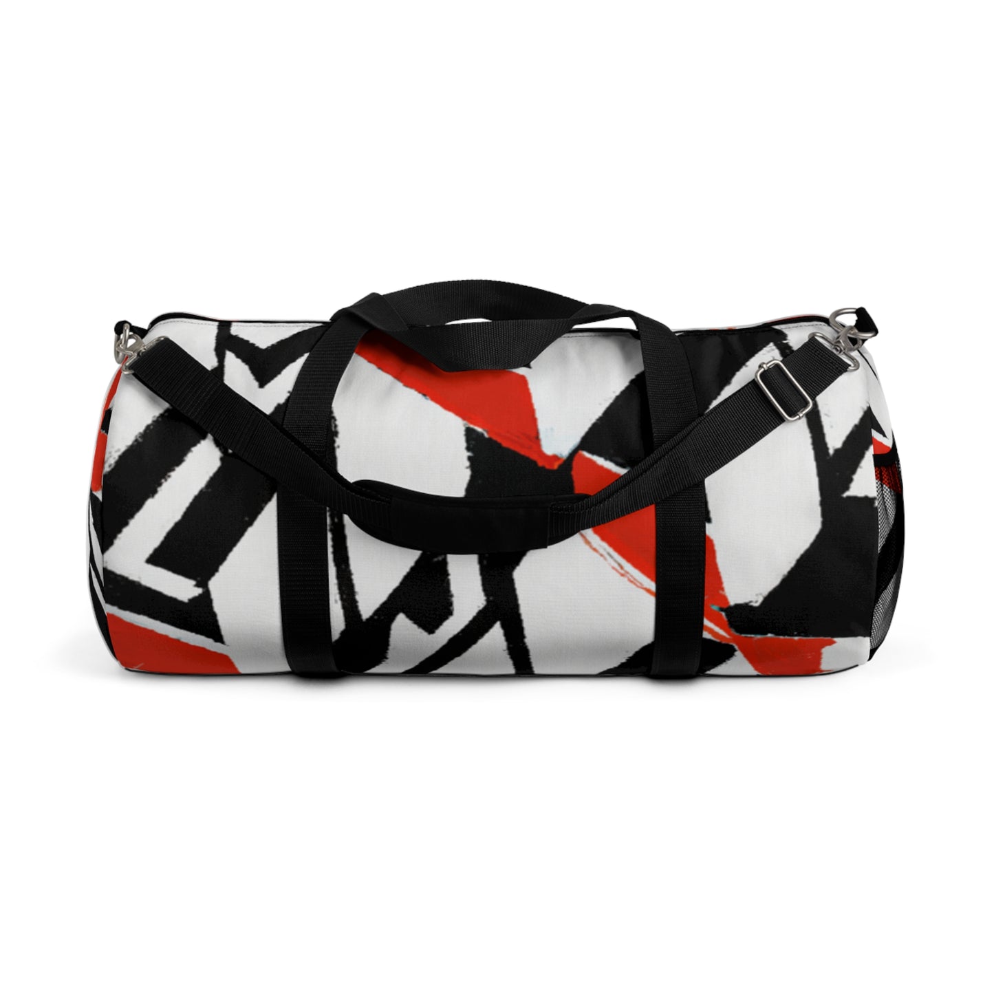 Madeline Townsend - Geometric Pattern Duffel Travel Gym Luggage Bag