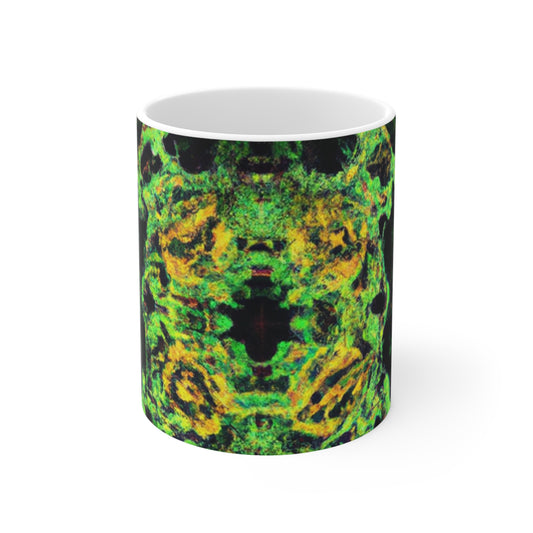 Joey's Java - Psychedelic Coffee Cup Mug 11 Ounce