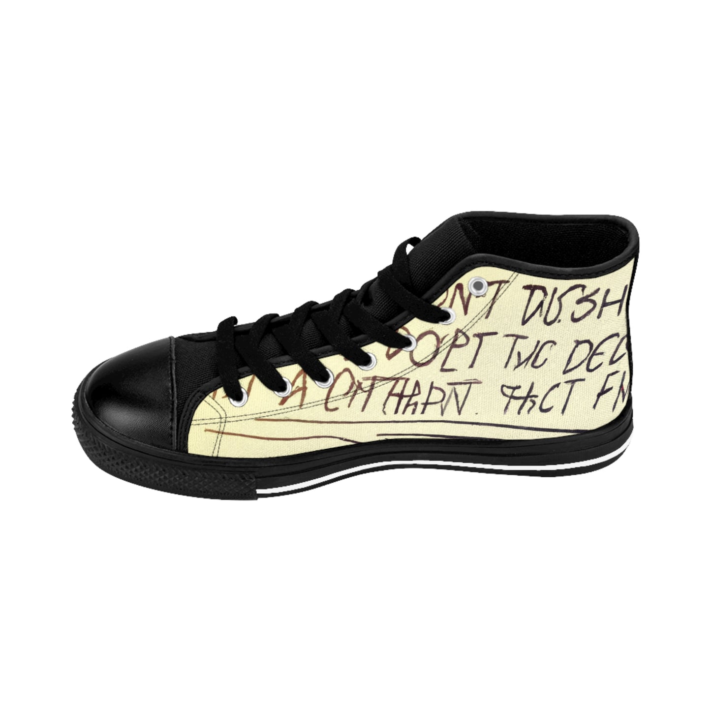 .

Mercynosse Shoomaker - Comic Book Hi Tops