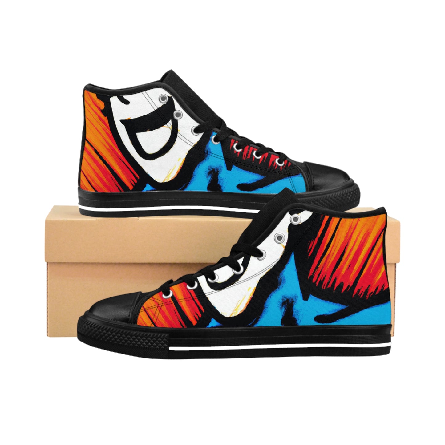 .

Brandtus Footsmithson - Comic Book Hi Tops