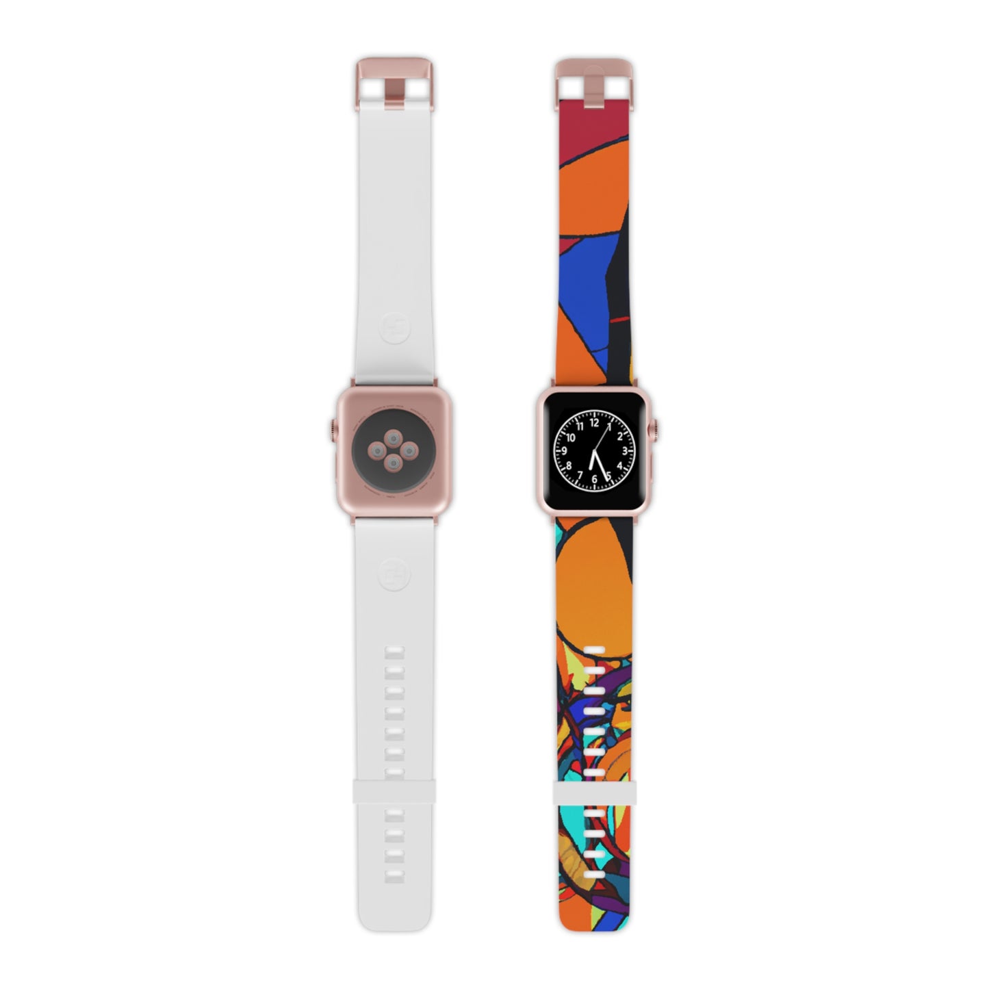 Augustus Fowle - Trippy Hippy Boho Psychedelic Apple Wrist Watch Band