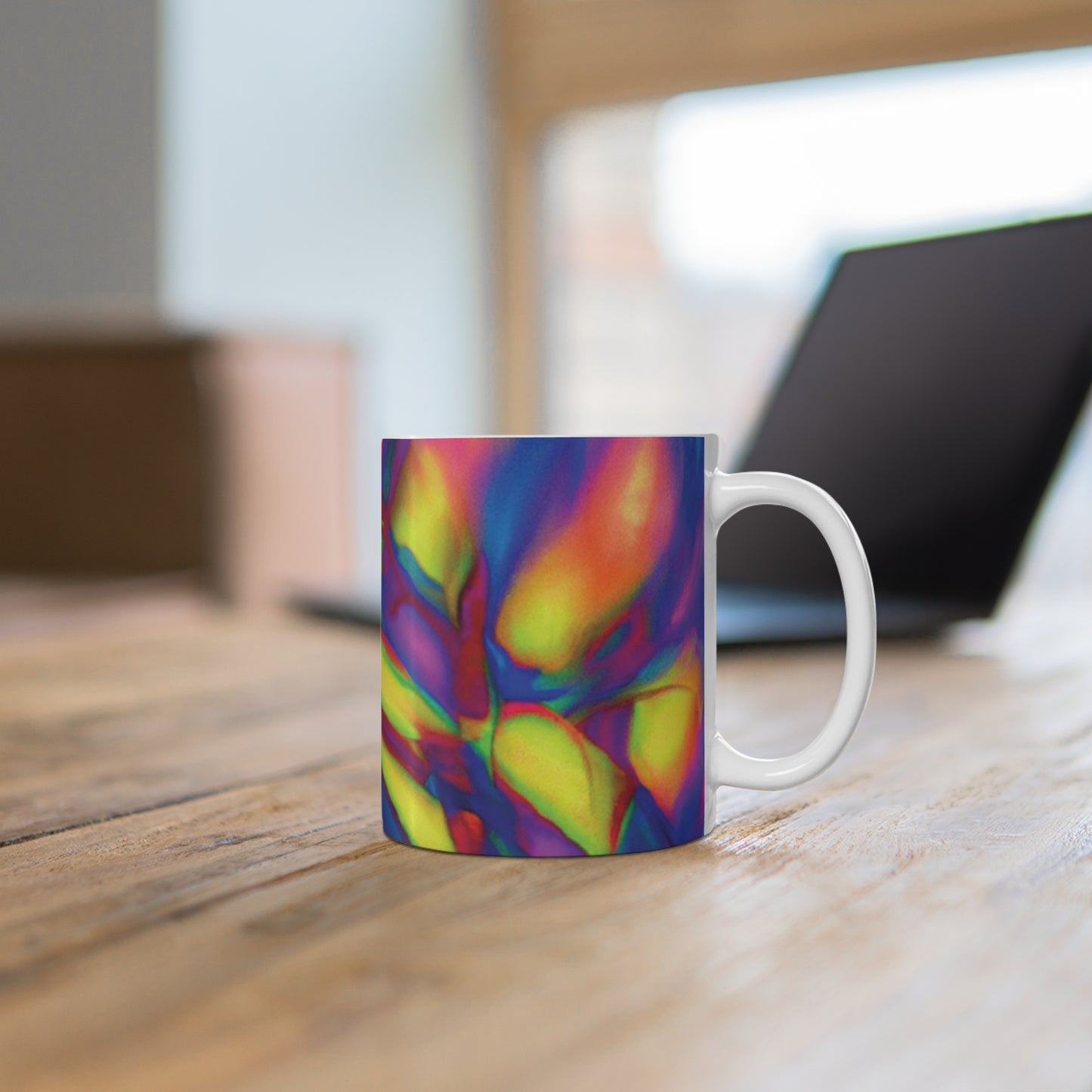 Earlene's Java House - Psychedelic Coffee Cup Mug 11 Ounce