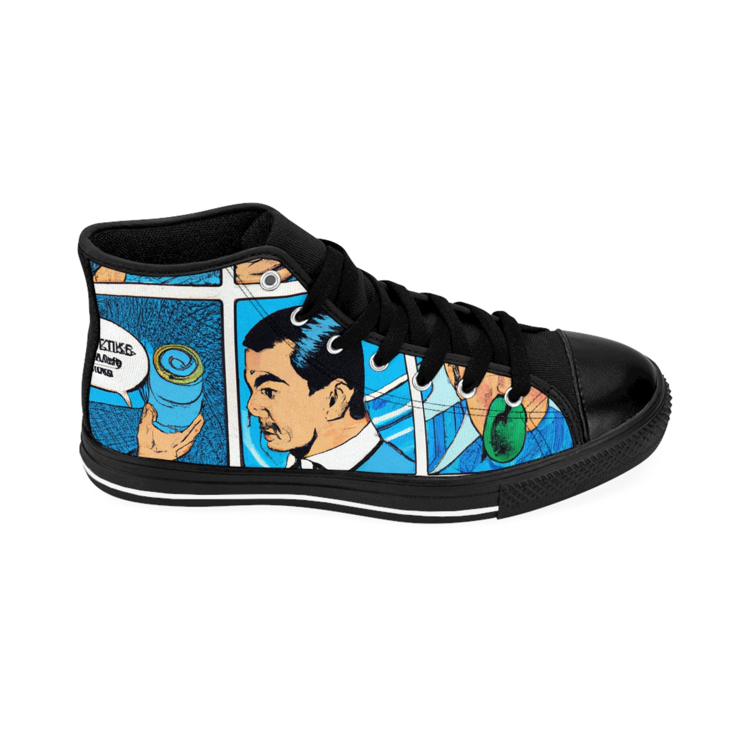 .

Anagmunda the Shoe Creator - Comic Book Hi Tops