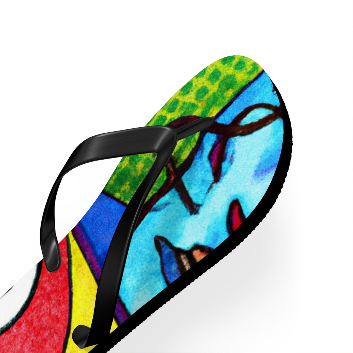 Dark Demigod Crusader - Comics Collector Flip Flop Beach Sandals