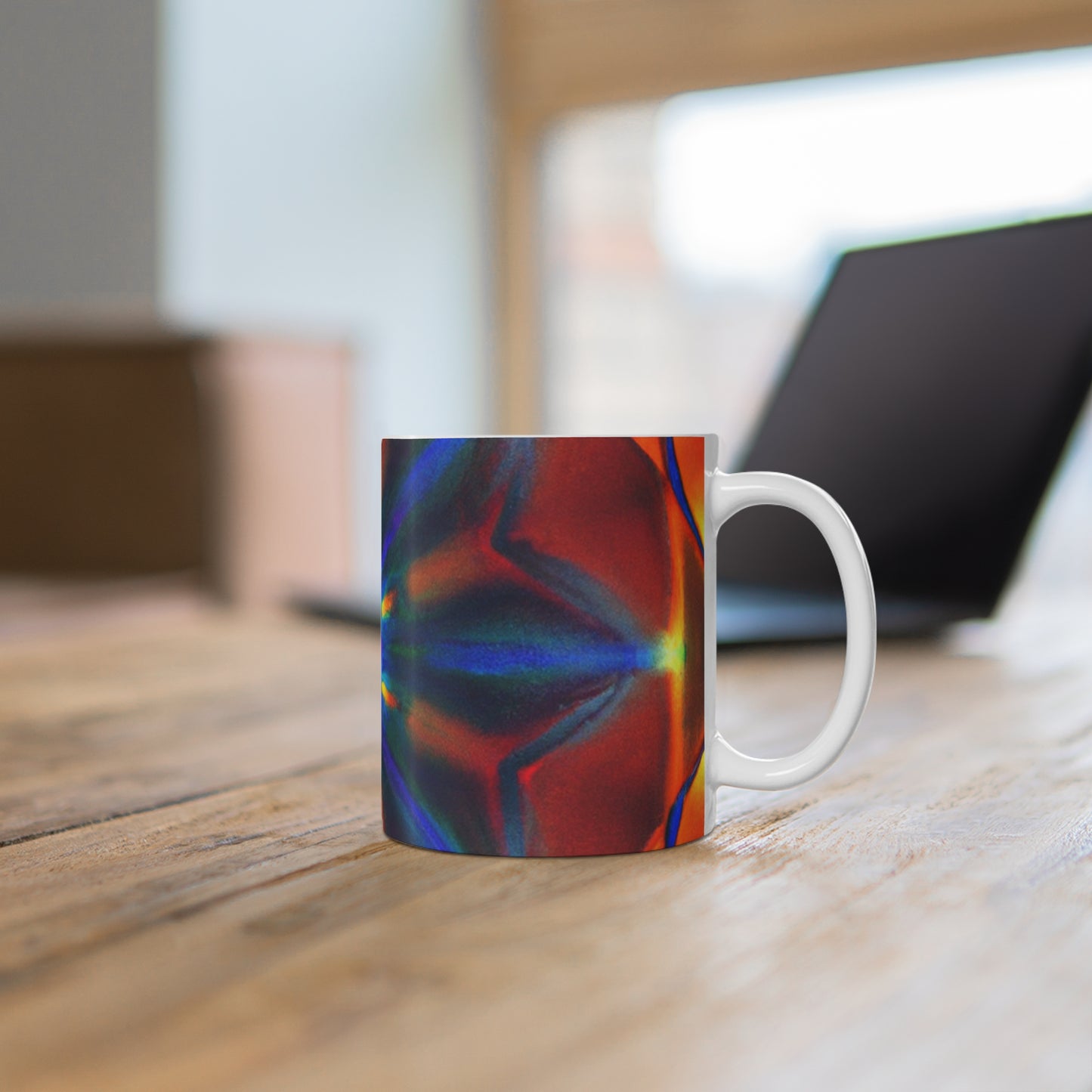 .

Winston's Roasts - Psychedelic Coffee Cup Mug 11 Ounce