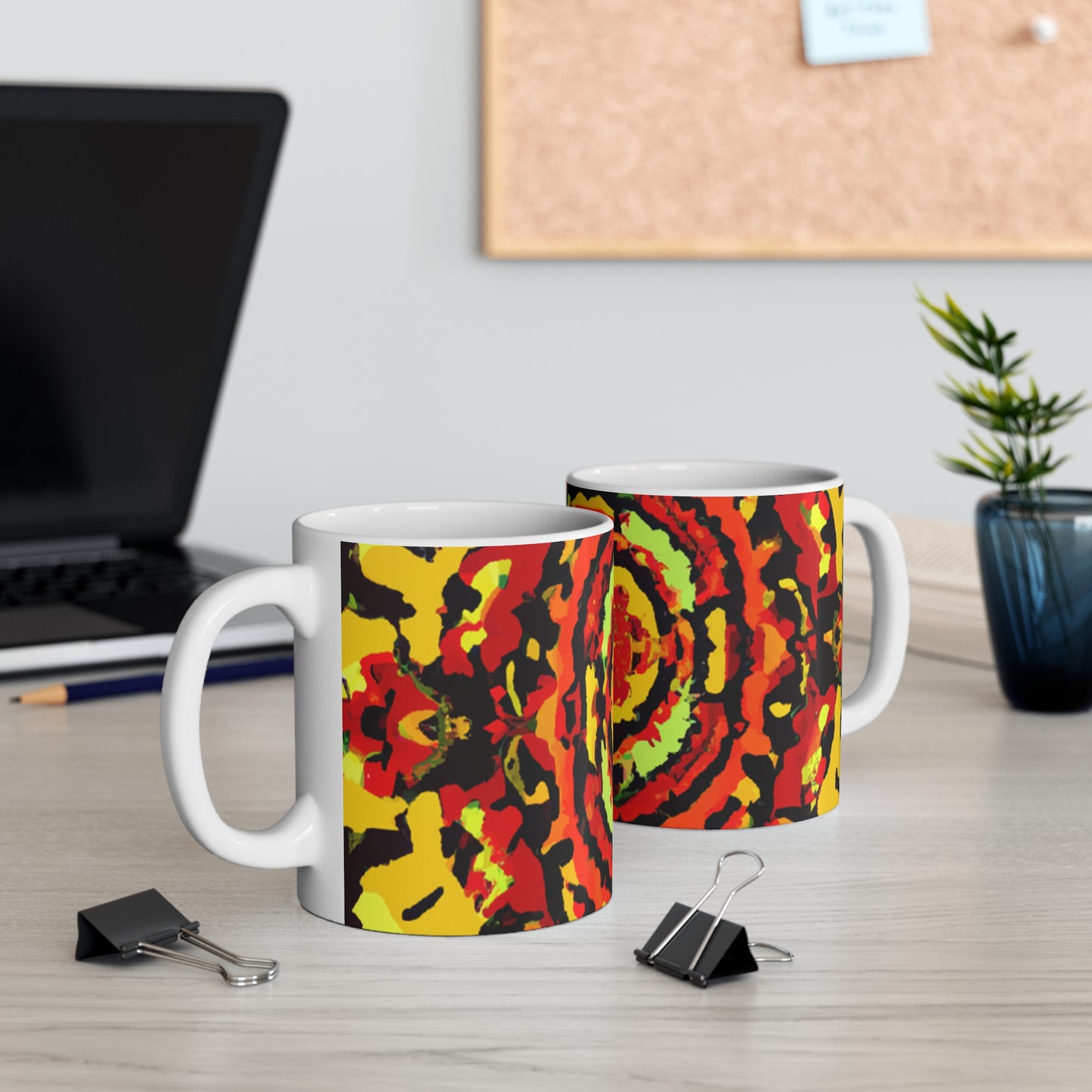 The Coffee Baron of Brooklyn - Psychedelic Coffee Cup Mug 11 Ounce