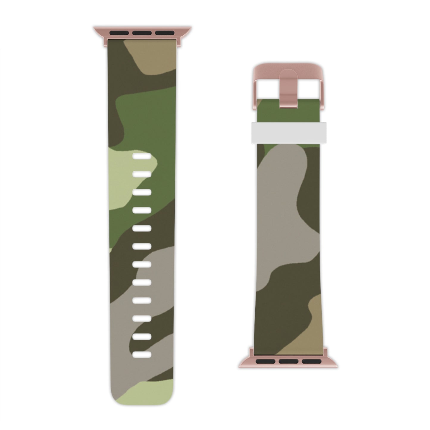 Augustus Vanderhook - Camouflage Apple Wrist Watch Band