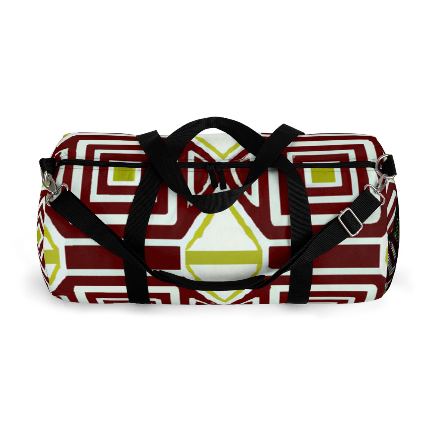 Antonio Vallejo - Geometric Pattern Duffel Travel Gym Luggage Bag