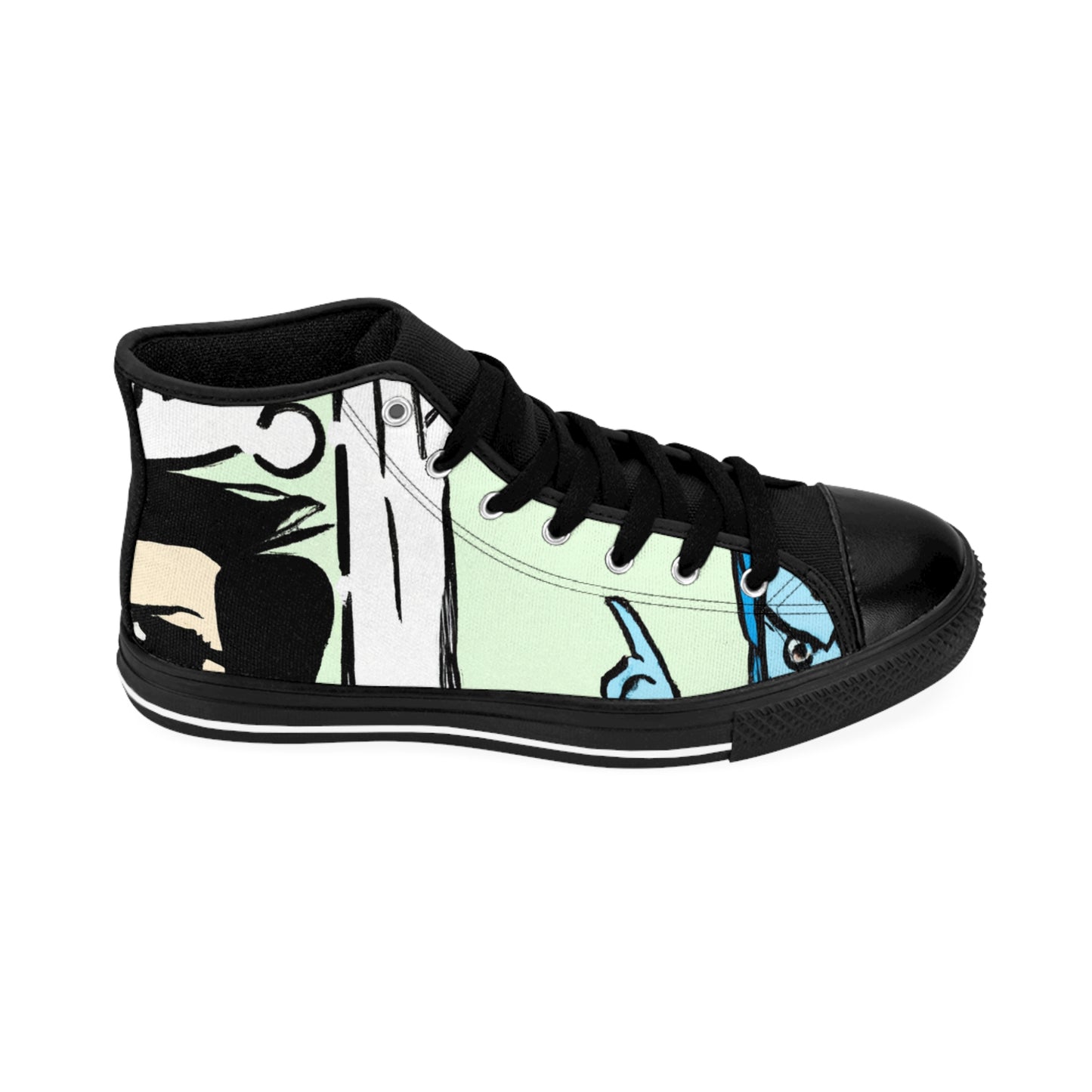 .

Oswin the Shoemaker - Comic Book Hi Tops