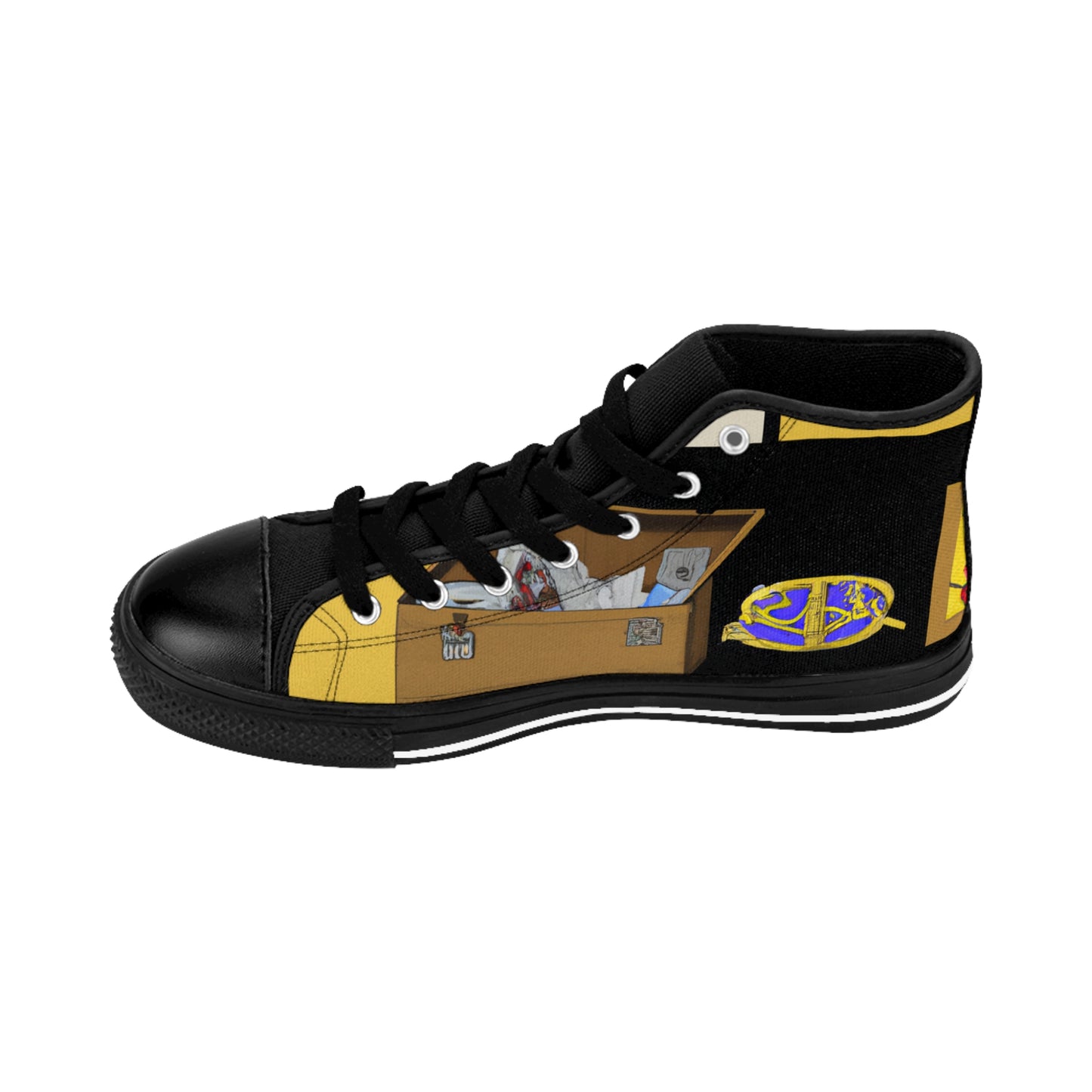 Calvin the Cobbler - Comic Book Hi Tops