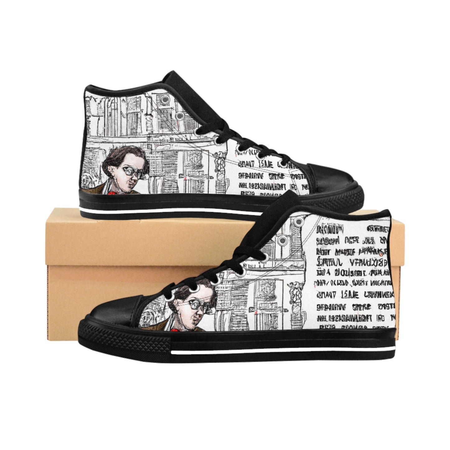 .

Sir Gunter Barcham. - Comic Book Hi Tops