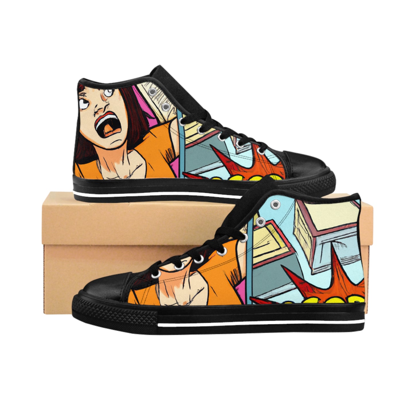 .

Silvio da Verona - Comic Book Hi Tops