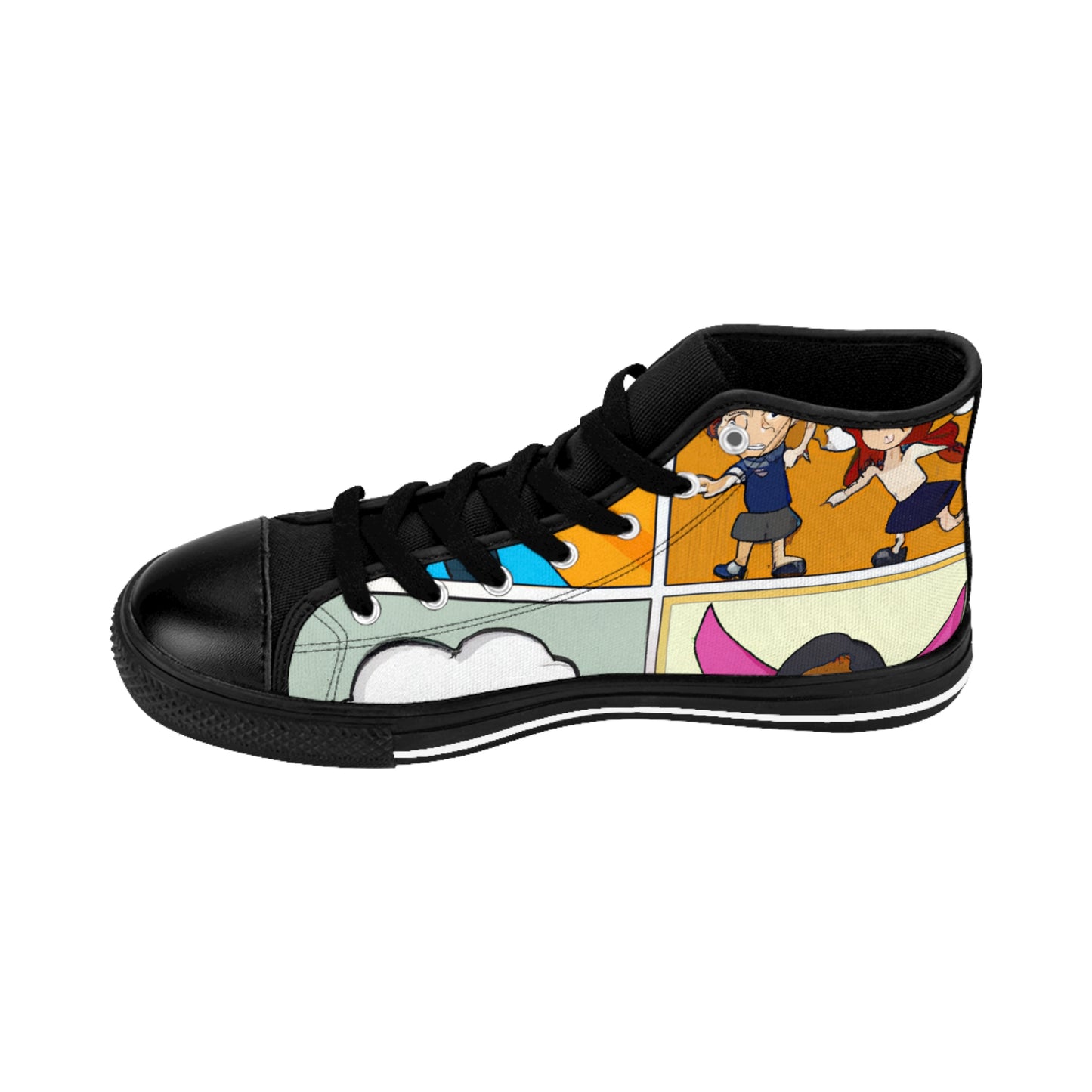 .

Aelred the Shoemaker - Comic Book Hi Tops