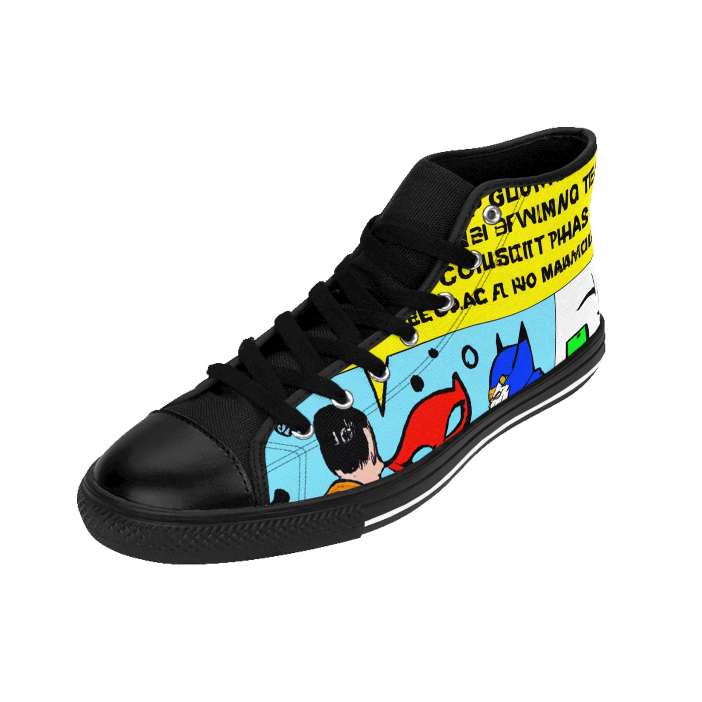 .

Gizellia the Shoe Maker - Comic Book Hi Tops