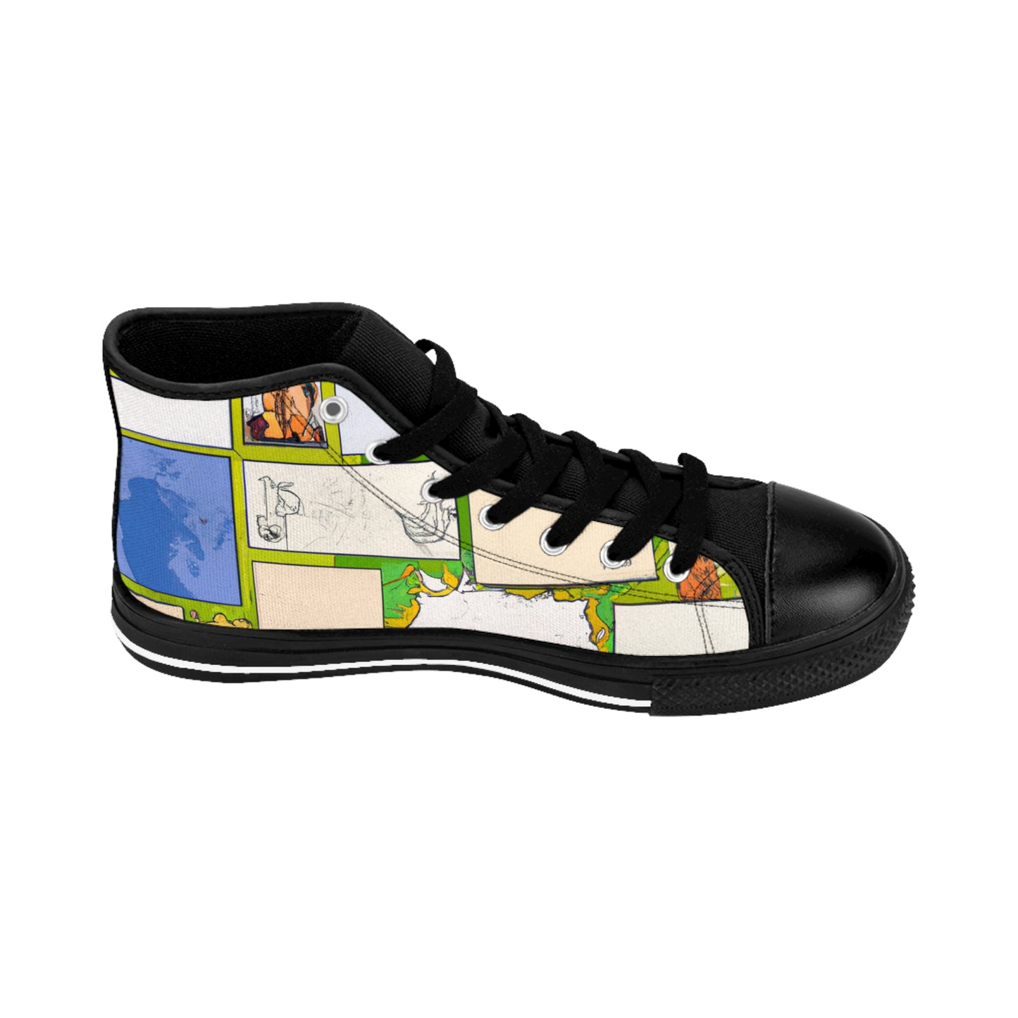 .

Girard Boticelli - Comic Book Hi Tops