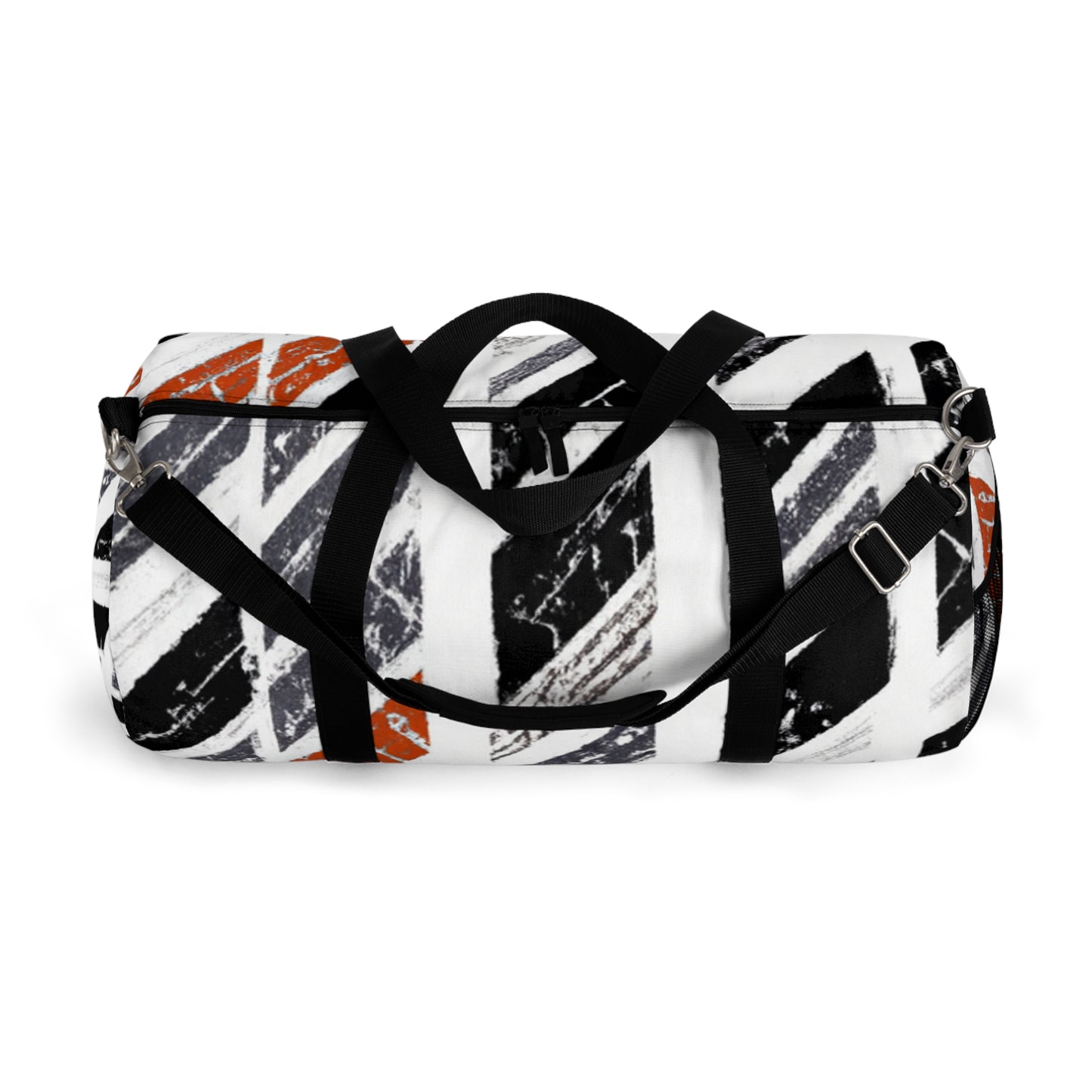 Clara Bertrand-Fourier - Geometric Pattern Duffel Travel Gym Luggage Bag