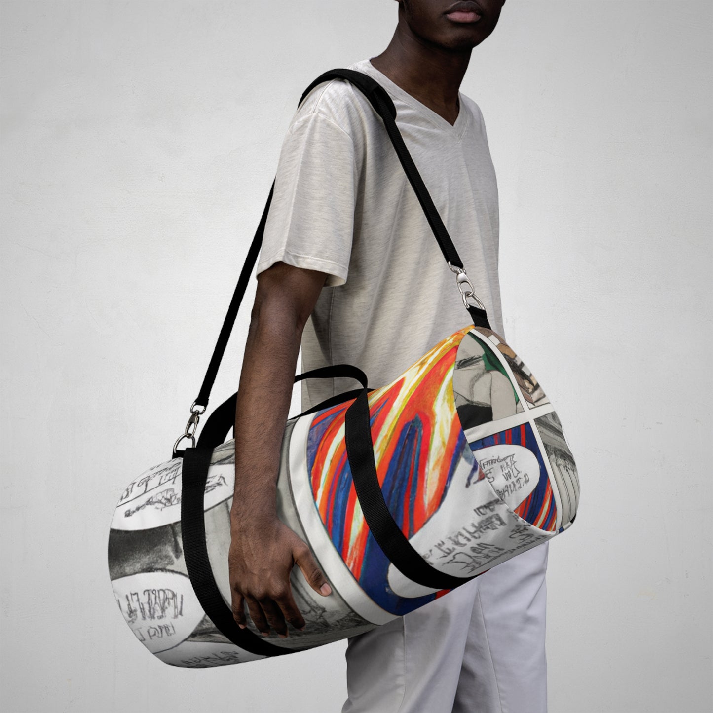 Victoire Duboste - Comic Book Duffel Bag