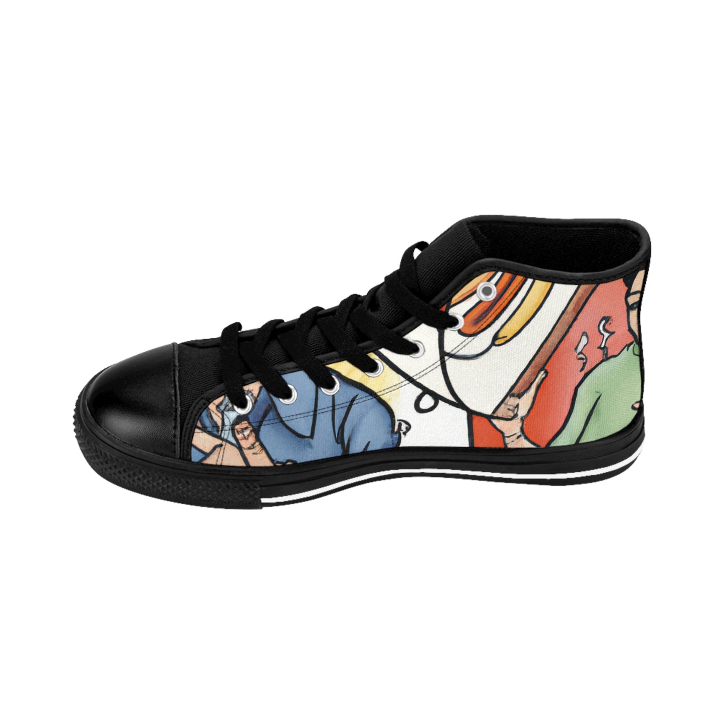 .

Theodosia the Shoemaker - Comic Book Hi Tops