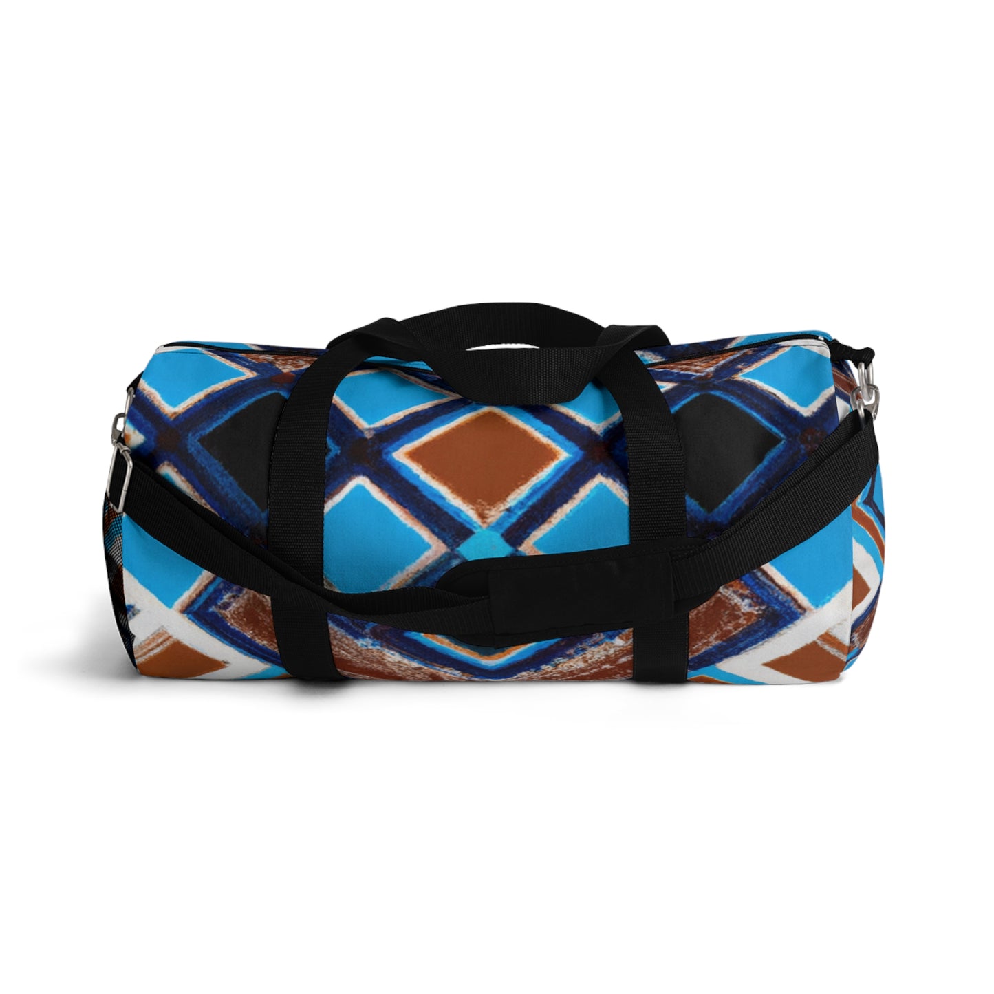 Harriett Walkerwood - Geometric Pattern Duffel Travel Gym Luggage Bag