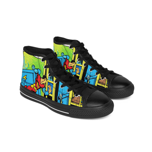 Ferolle the Furrier - Comic Book Hi Tops