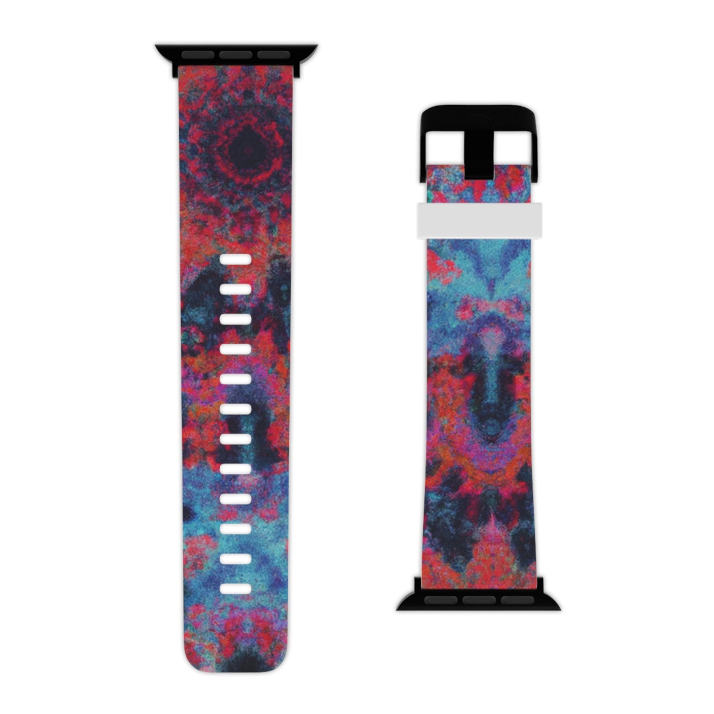 Martinique de LaCour - Trippy Hippy Boho Psychedelic Apple Wrist Watch Band