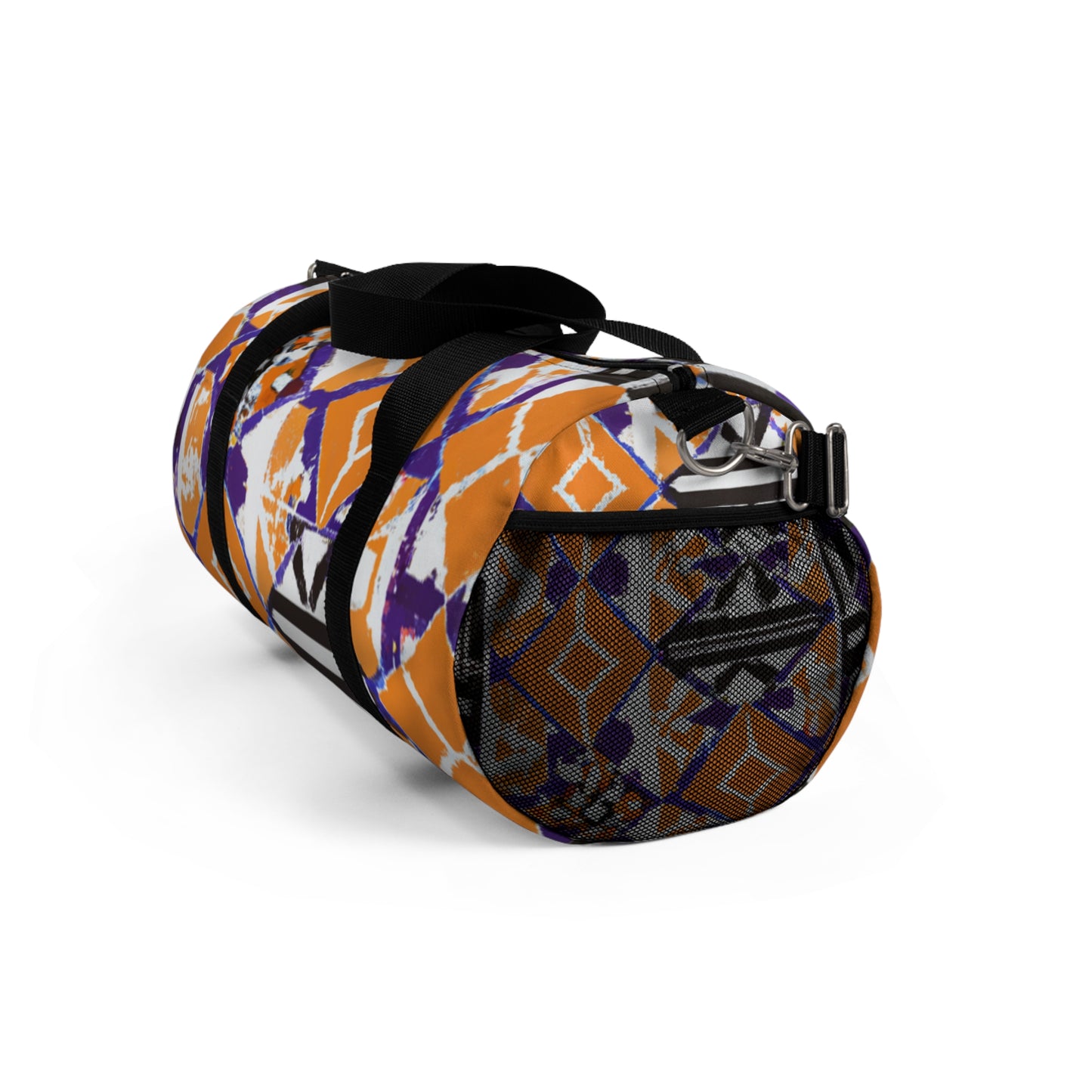 Jules de Fermaton - Geometric Pattern Duffel Travel Gym Luggage Bag