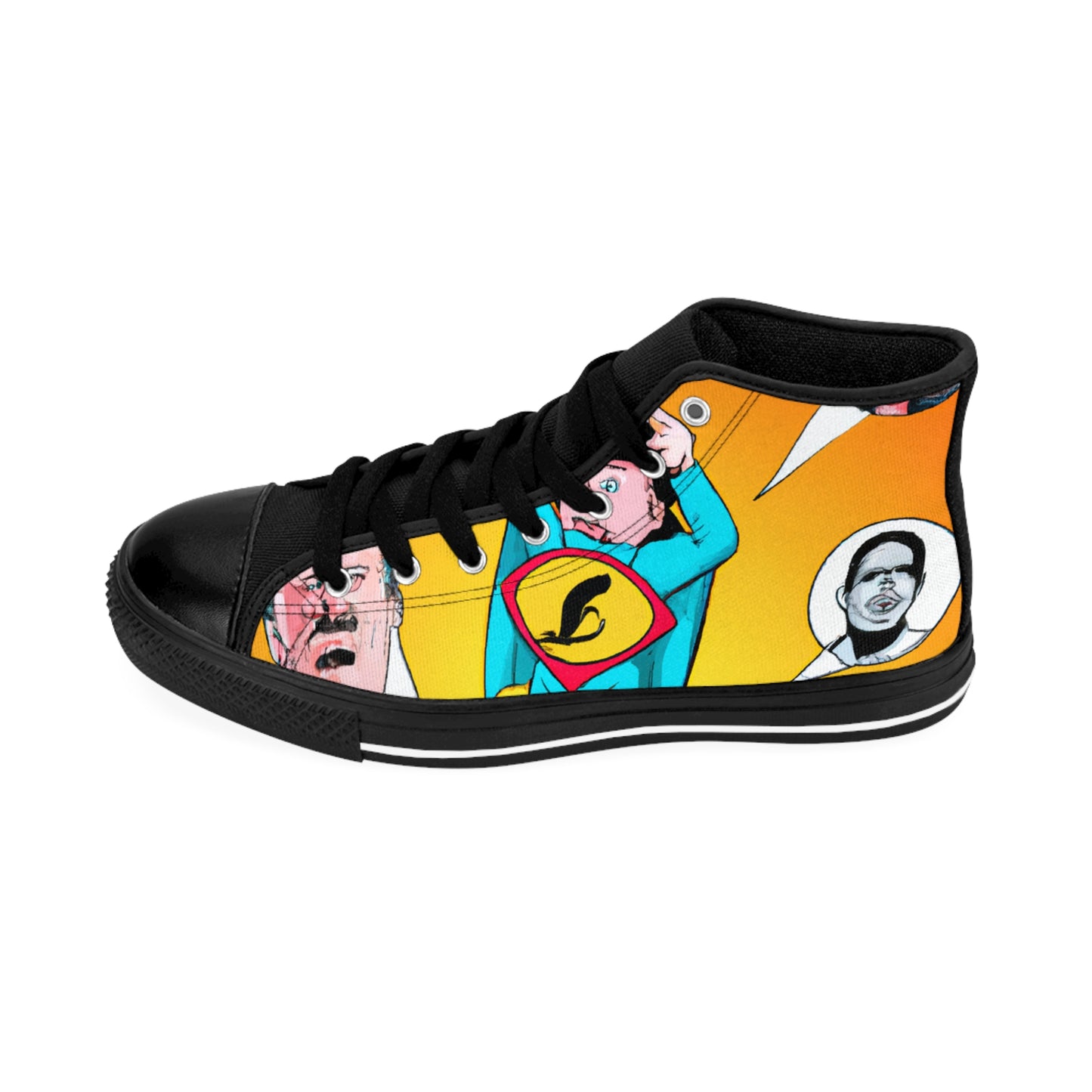 .

Milo the Cobbler - Comic Book Hi Tops