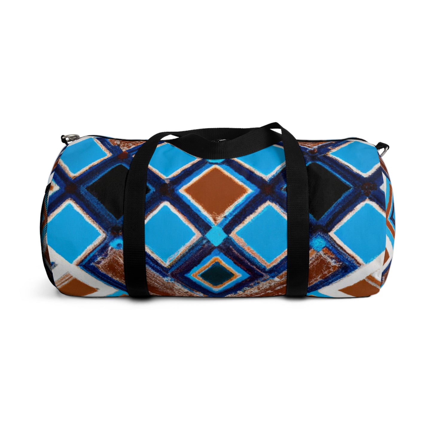 Harriett Walkerwood - Geometric Pattern Duffel Travel Gym Luggage Bag